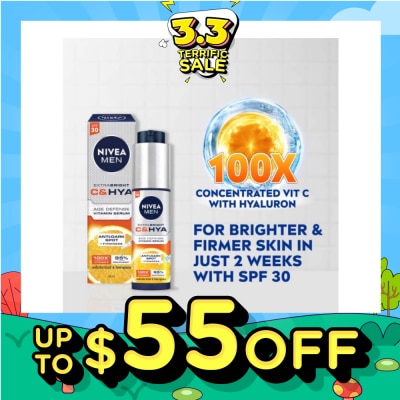 NIVEA Men C And Hya Serum (Spf 30) 45ml