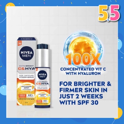 NIVEA Men C And Hya Serum (Spf 30) 45ml
