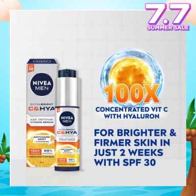 NIVEA Men C And Hya Serum (Spf 30) 45ml