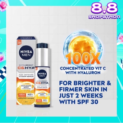 NIVEA Men C And Hya Serum (Spf 30) 45ml