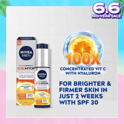 NIVEA Men C And Hya Serum (Spf 30) 45ml