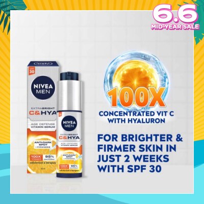 NIVEA Men C And Hya Serum (Spf 30) 45ml