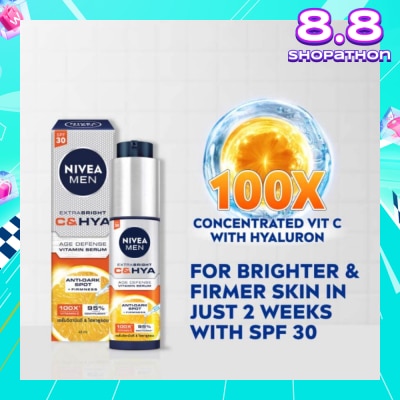 NIVEA Men C And Hya Serum (Spf 30) 45ml