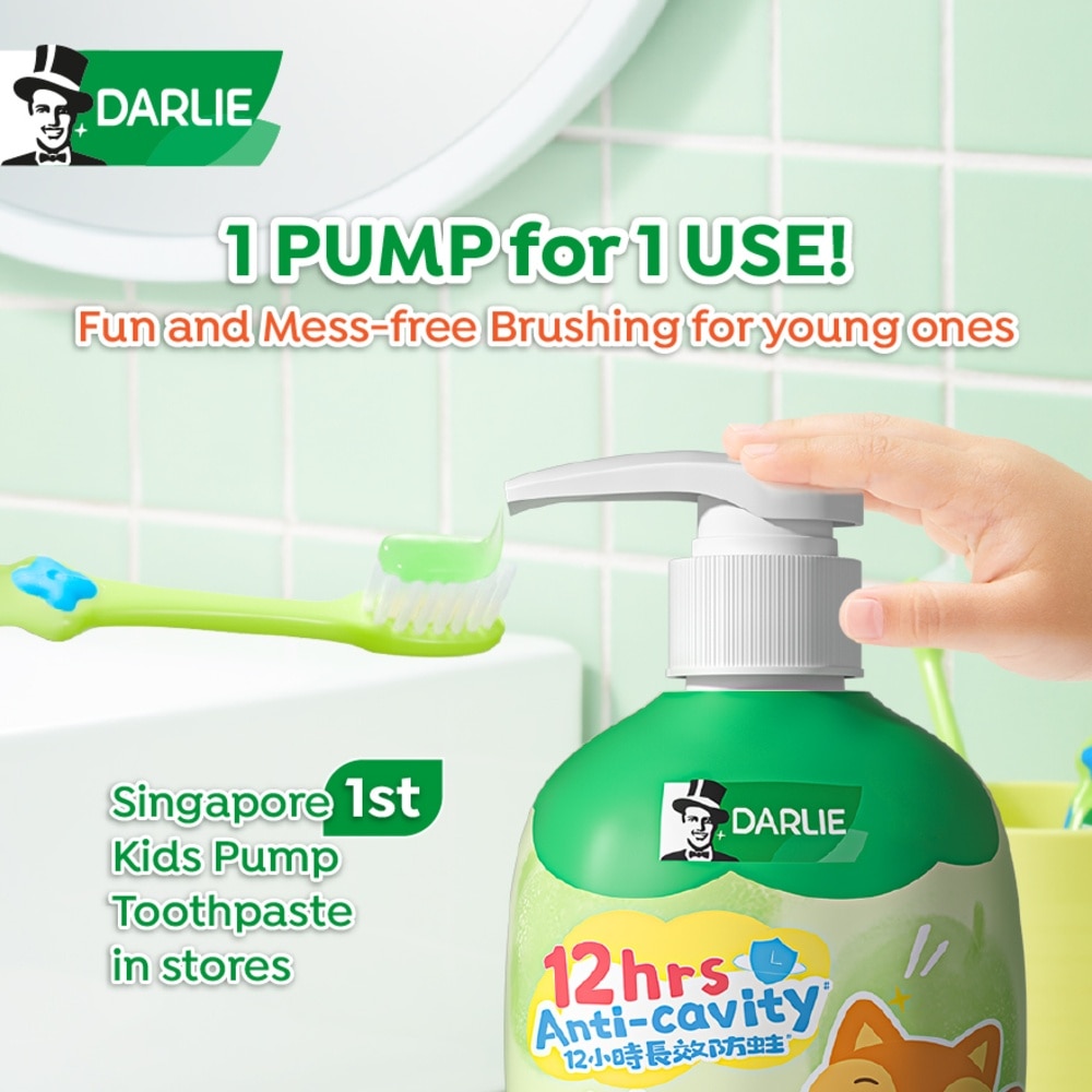 Kids Pump Toothpaste Apple Fantasy 120g