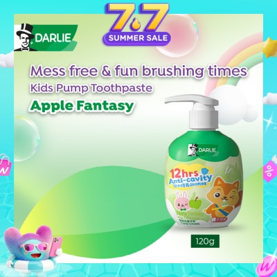 DARLIE - Kids Pump Toothpaste Apple Fantasy 120g