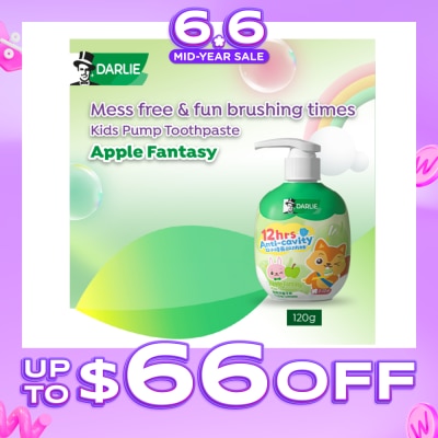 DARLIE - Kids Pump Toothpaste Apple Fantasy 120g