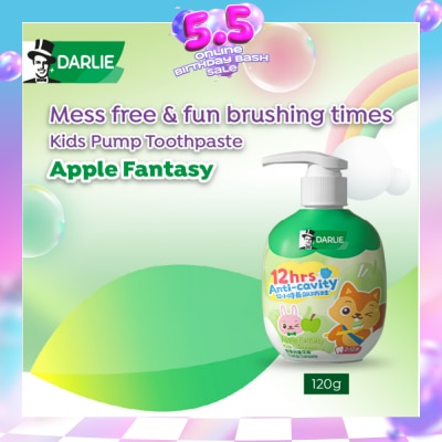 DARLIE - Kids Pump Toothpaste Apple Fantasy 120g