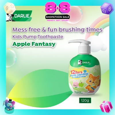 DARLIE - Kids Pump Toothpaste Apple Fantasy 120g