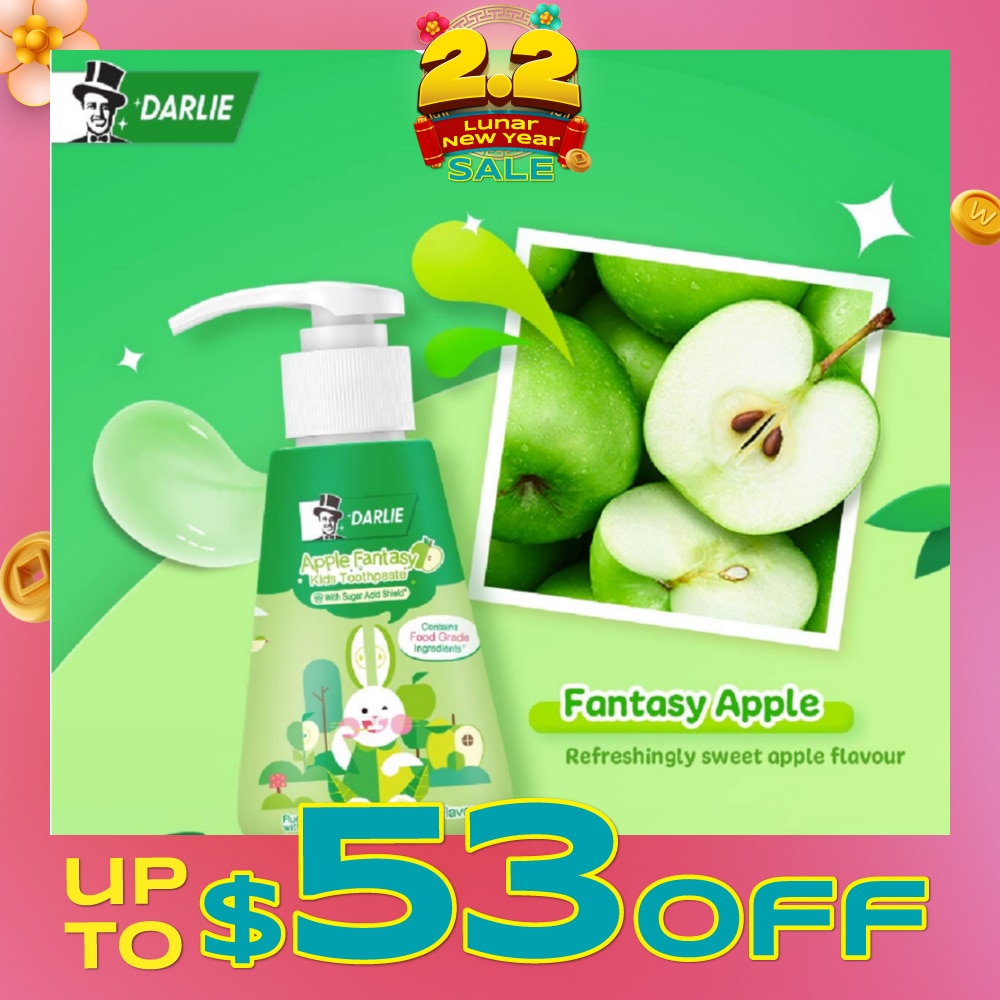 Kids Pump Toothpaste Apple Fantasy 120g
