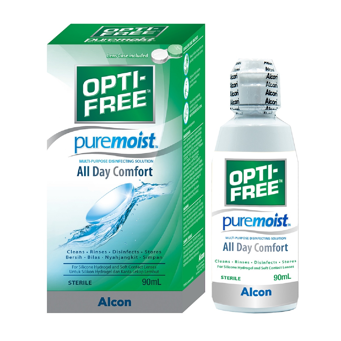 Puremoist All Day Comfort Multi-Purpose Disinfecting Solution 90ml