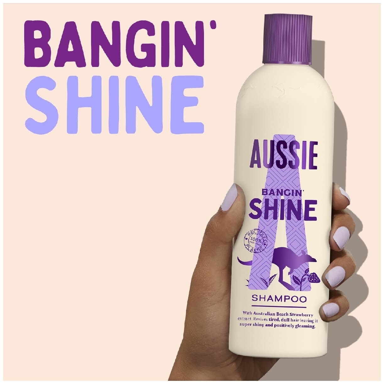 Bangin’ Shine Shampoo (Revitalise Tired + Dull Hair for Silky Soft Hair) 300ml