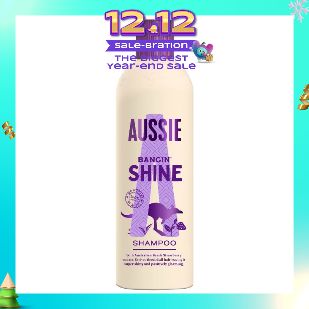 Bangin’ Shine Shampoo (Revitalise Tired + Dull Hair for Silky Soft Hair) 300ml