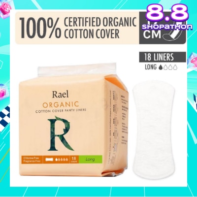 RAEL Long Liners With Organic Cotton Cover 18s