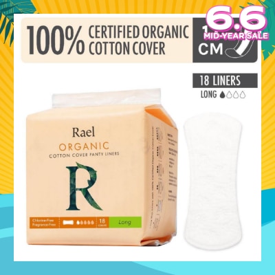 RAEL Long Liners With Organic Cotton Cover 18s