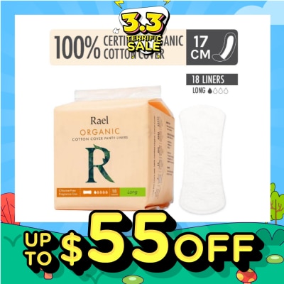 RAEL Long Liners With Organic Cotton Cover 18s