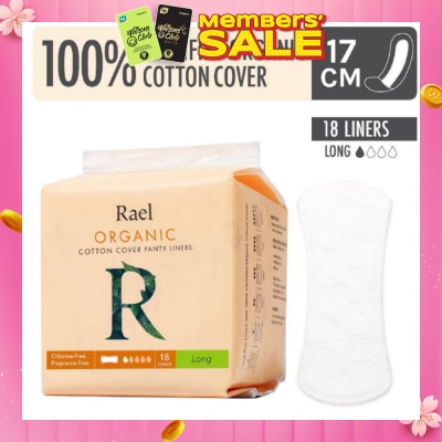 RAEL Long Liners With Organic Cotton Cover 18s