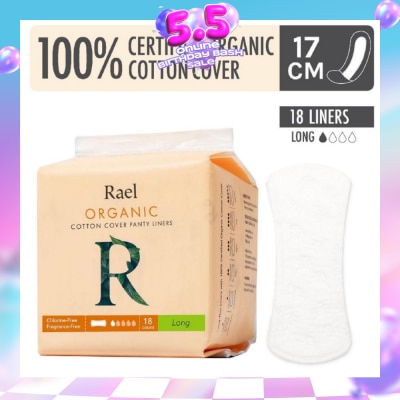 RAEL - Long Liners With Organic Cotton Cover 18s