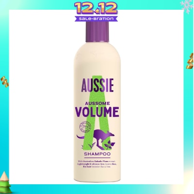 AUSSIE Aussome Volume Shampoo (For Volume + Bouncier Hair) 300ml