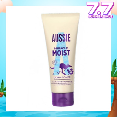 AUSSIE Miracle Moist Hair Conditioner (Revive + Restore Dry & Damaged Hair) 200ml
