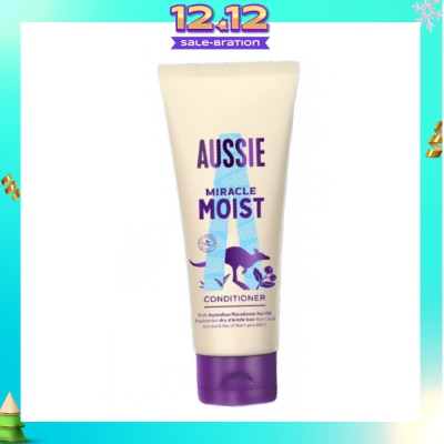 AUSSIE Miracle Moist Hair Conditioner (Revive + Restore Dry & Damaged Hair) 200ml