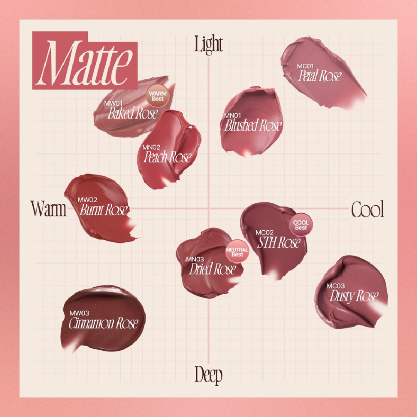 Rose Obsession Stay-Fit Matte Lip Tint #MN01 Blushed Rose 4ml image