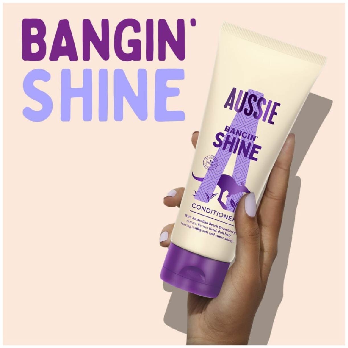 Bangin’ Shine Hair Conditioner (Revitalise Tired + Dull Hair for Silky Soft Hair) 200ml