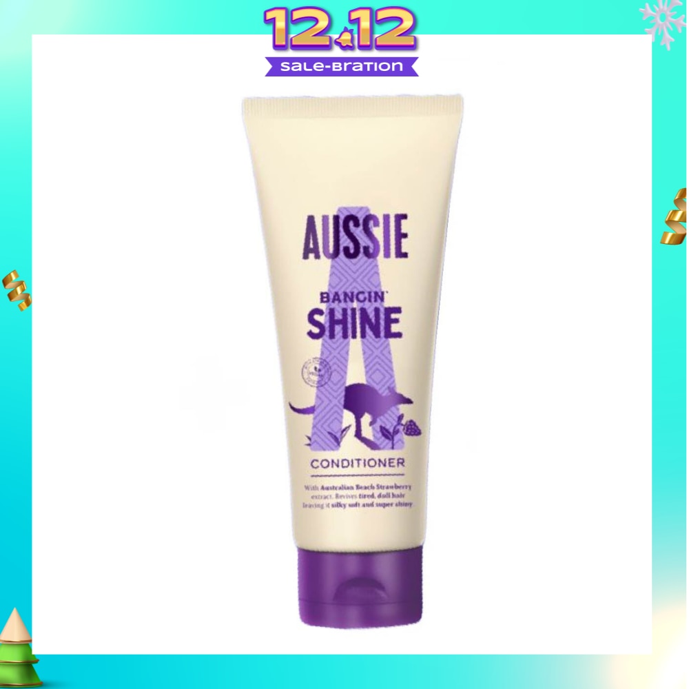 Bangin’ Shine Hair Conditioner (Revitalise Tired + Dull Hair for Silky Soft Hair) 200ml