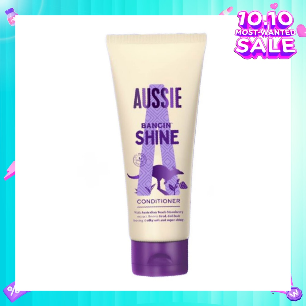 Bangin’ Shine Hair Conditioner (Revitalise Tired + Dull Hair for Silky Soft Hair) 200ml