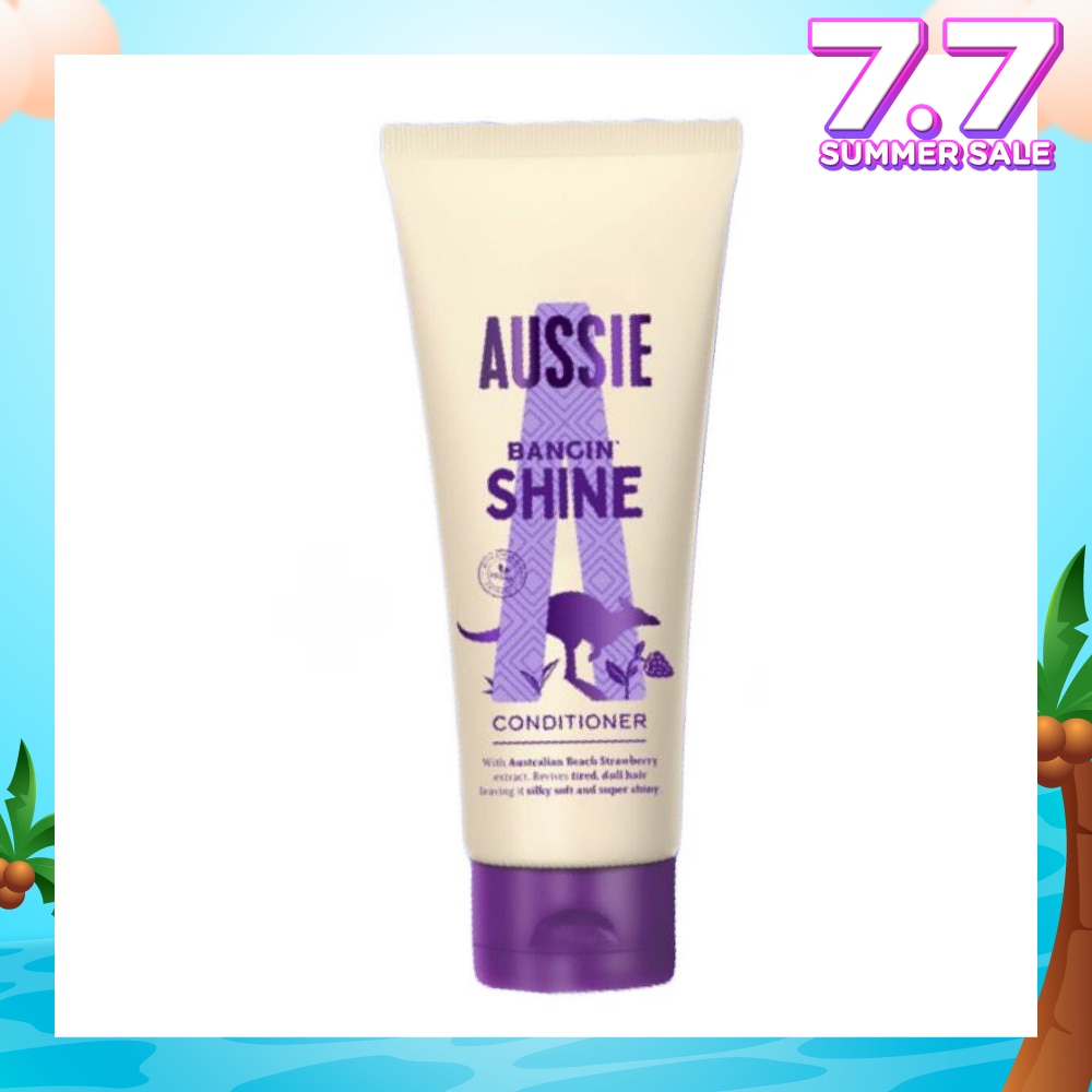Bangin’ Shine Hair Conditioner (Revitalise Tired + Dull Hair for Silky Soft Hair) 200ml