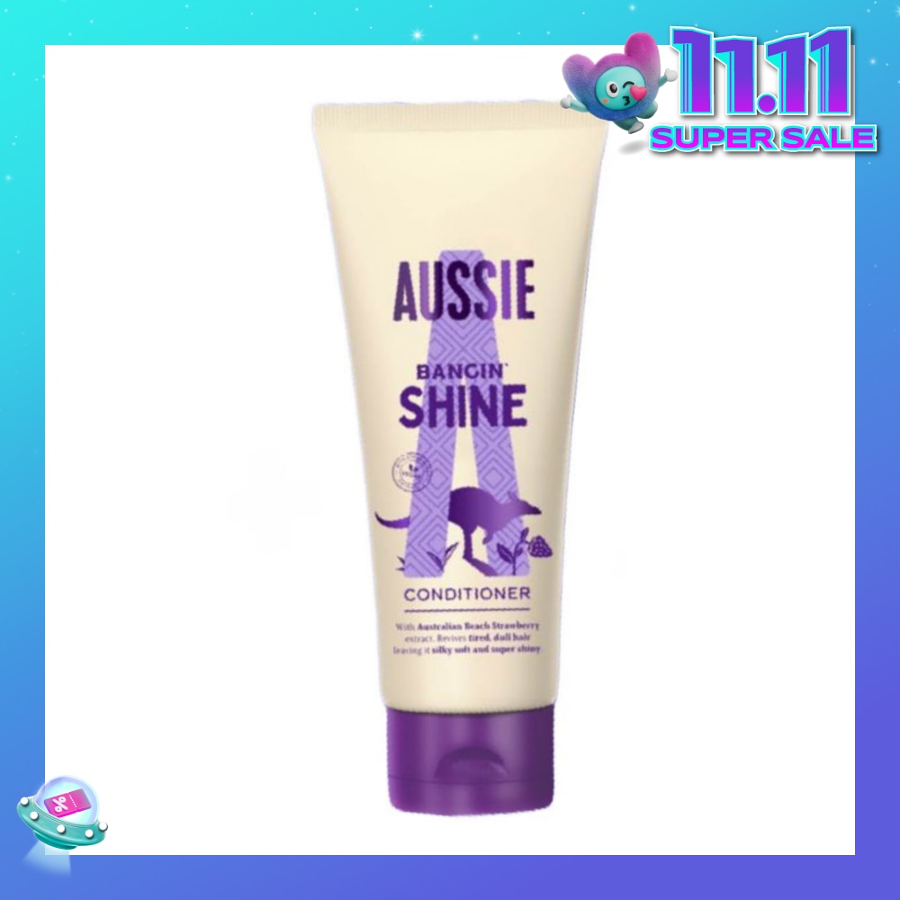 Bangin’ Shine Hair Conditioner (Revitalise Tired + Dull Hair for Silky Soft Hair) 200ml