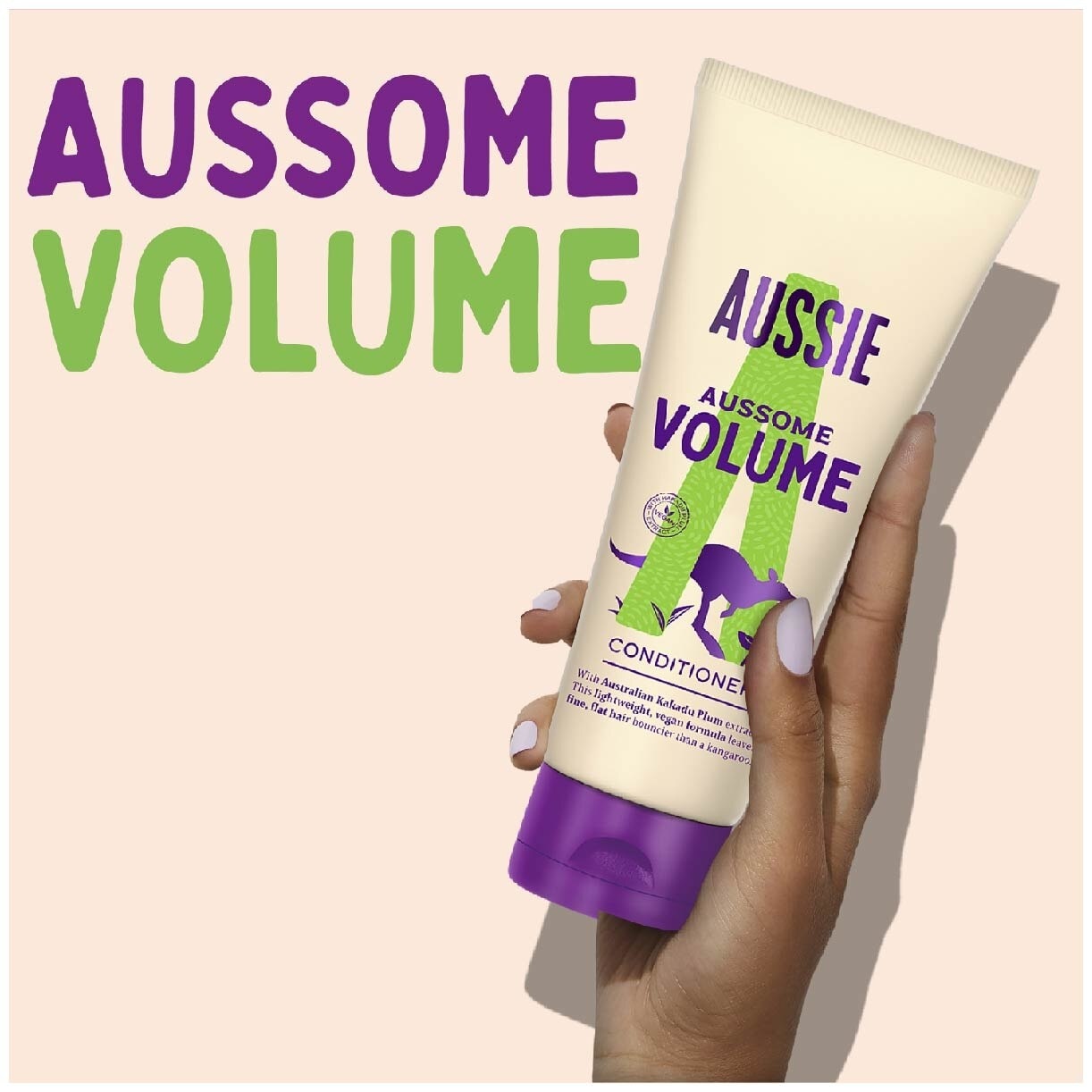 Aussome Volume Hair Conditioner (For Volume + Bouncier Hair) 200ml