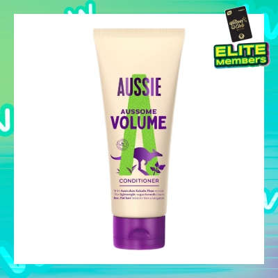 AUSSIE Aussome Volume Hair Conditioner (For Volume + Bouncier Hair) 200ml