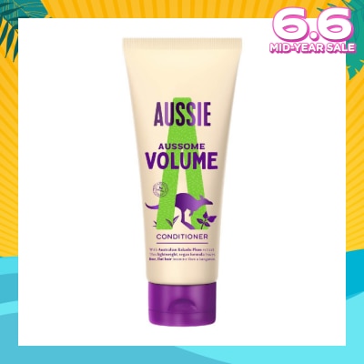 AUSSIE Aussome Volume Hair Conditioner (For Volume + Bouncier Hair) 200ml