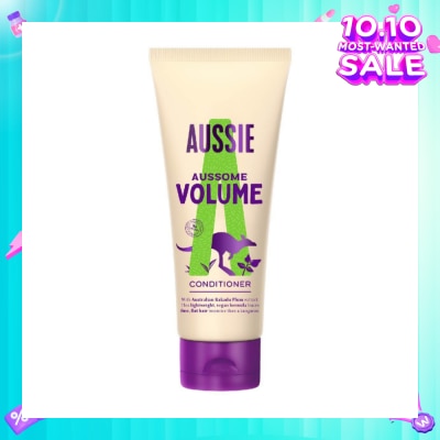 AUSSIE Aussome Volume Hair Conditioner (For Volume + Bouncier Hair) 200ml