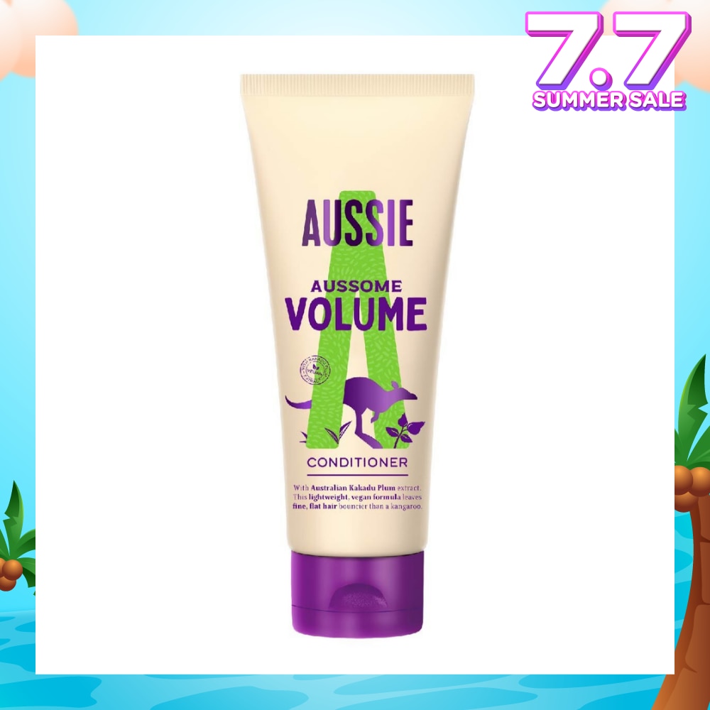 Aussome Volume Hair Conditioner (For Volume + Bouncier Hair) 200ml