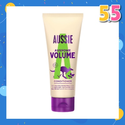 AUSSIE Aussome Volume Hair Conditioner (For Volume + Bouncier Hair) 200ml
