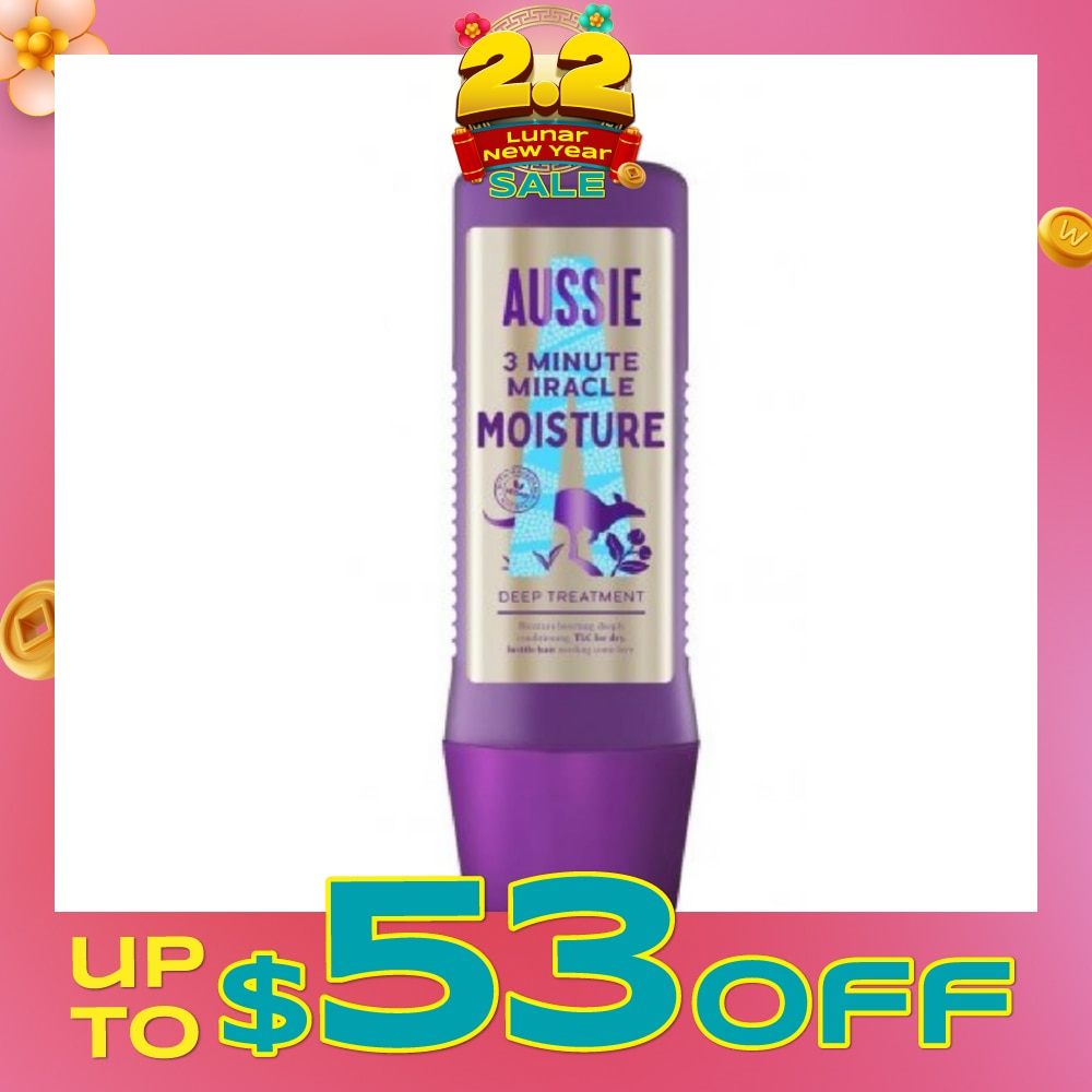 3 Minute Miracle Moist Deep Hair Treatment (Speedy Hair Repair Treatment) 225ml