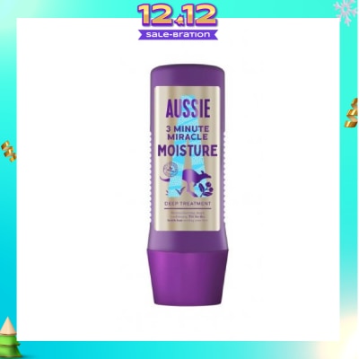 AUSSIE 3 Minute Miracle Moist Deep Hair Treatment (Speedy Hair Repair Treatment) 225ml