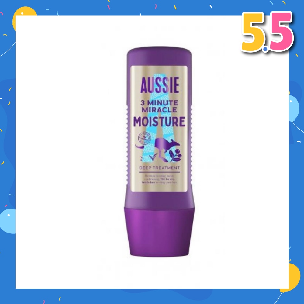 3 Minute Miracle Moist Deep Hair Treatment (Speedy Hair Repair Treatment) 225ml
