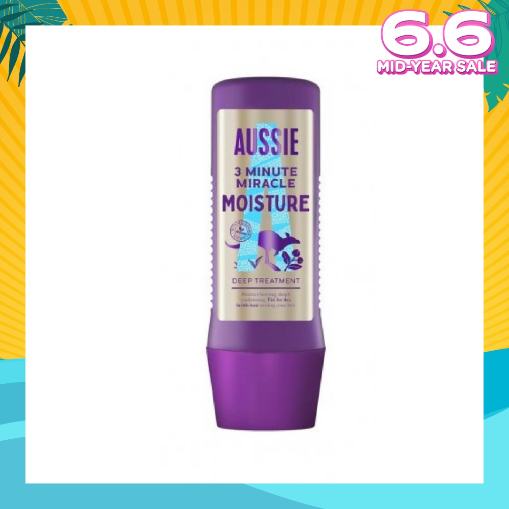 3 Minute Miracle Moist Deep Hair Treatment (Speedy Hair Repair Treatment) 225ml