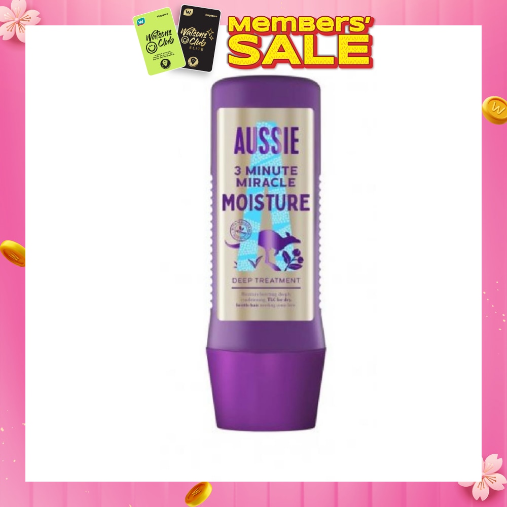 3 Minute Miracle Moist Deep Hair Treatment (Speedy Hair Repair Treatment) 225ml