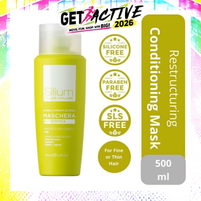 SILIUM - Filler Volume (Fine Hair Specific System Hair Restructuring) Conditioner 250ml (Expiry: May`2027) image