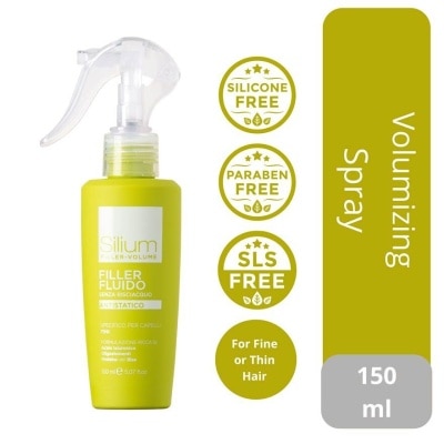 SILIUM Filler Volume (Fine Hair Specific System Hair Volumizing Anti Static) Spray 150ml