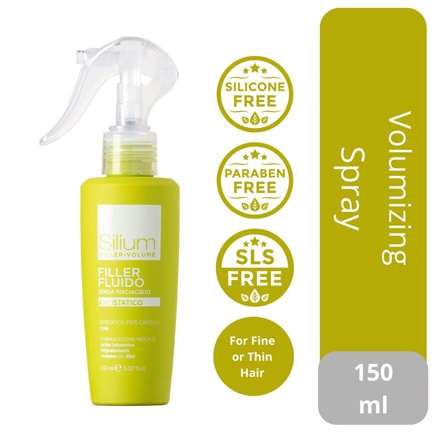 Filler Volume (Fine Hair Specific System Hair Volumizing Anti Static) Spray 150ml