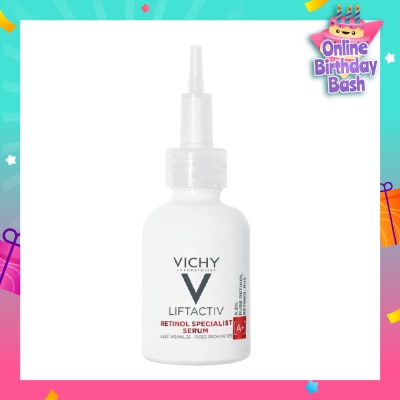 VICHY Liftactiv Retinol Serum (Anti-Wrinkle + Anti-Aging + For More Radiant Skin) 30ml