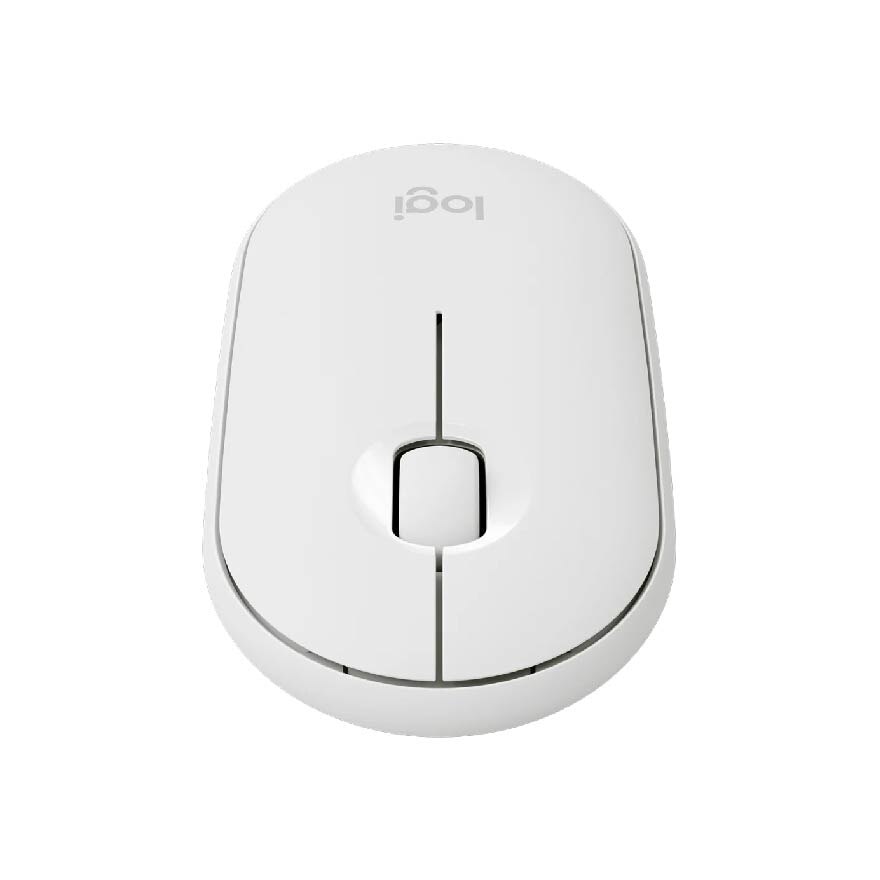 Pebble M350 Wireless Mouse With Bluetooth Or 2.4 GHZ Receiver White 1s