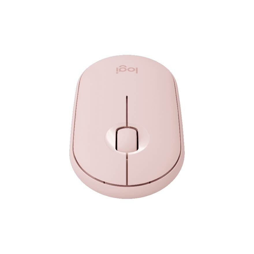 Pebble M350 Wireless Mouse With Bluetooth Or 2.4 GHZ Receiver Rose 1s