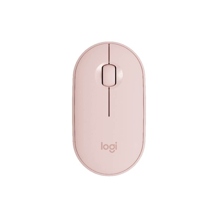 Pebble M350 Wireless Mouse With Bluetooth Or 2.4 GHZ Receiver Rose 1s