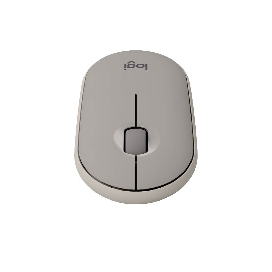 Pebble M350 Wireless Mouse With Bluetooth Or 2.4 GHZ Receiver Sand 1s