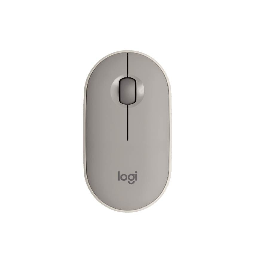 Pebble M350 Wireless Mouse With Bluetooth Or 2.4 GHZ Receiver Sand 1s